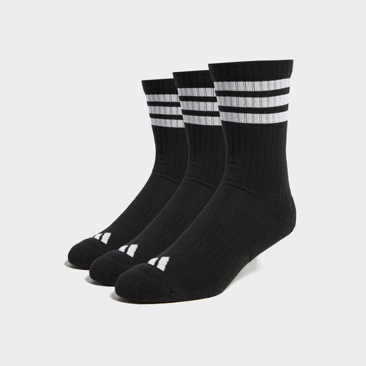 3-Stripes Cushioned Sportswear Crew Socks (3 Pack) Image 1 - LUZACTIVE - AUSTRALIA