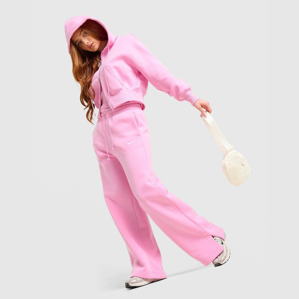 Wide Leg Track Pants Image 1 - LUZACTIVE - AUSTRALIA