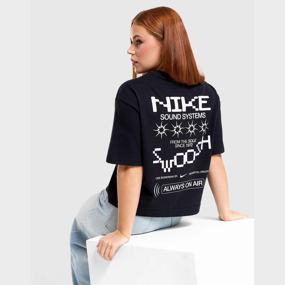 Oversized Festival Graphic T-Shirt Image 1 - LUZACTIVE - AUSTRALIA