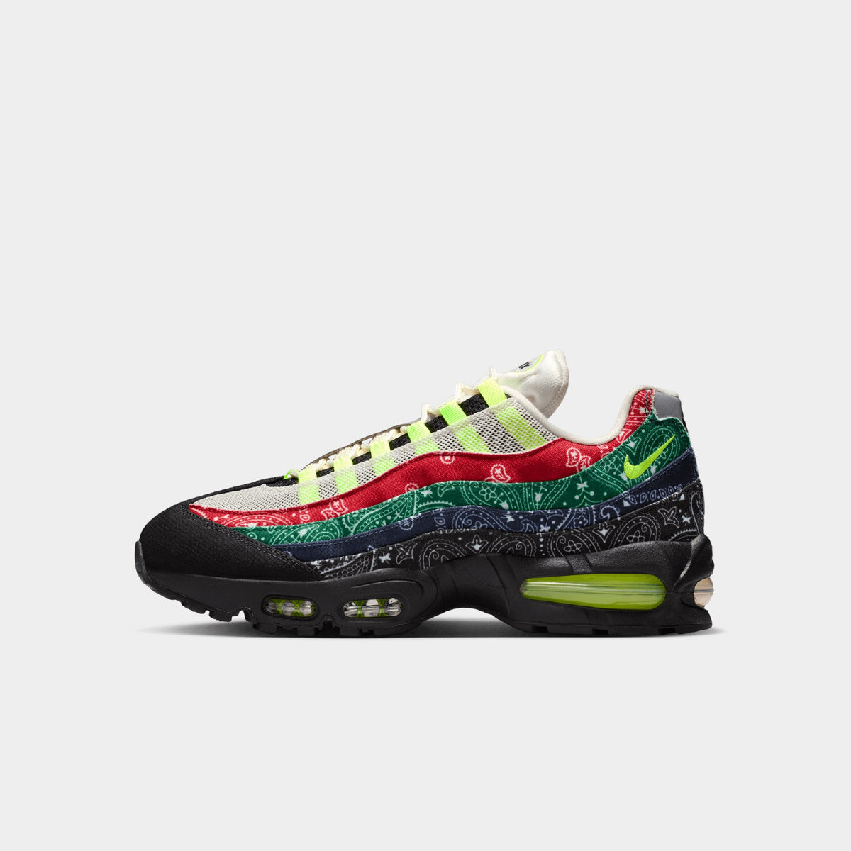 Nike Air Max 95 Big Bubble "Volt and University Red" Image 1 - LUZACTIVE - AUSTRALIA