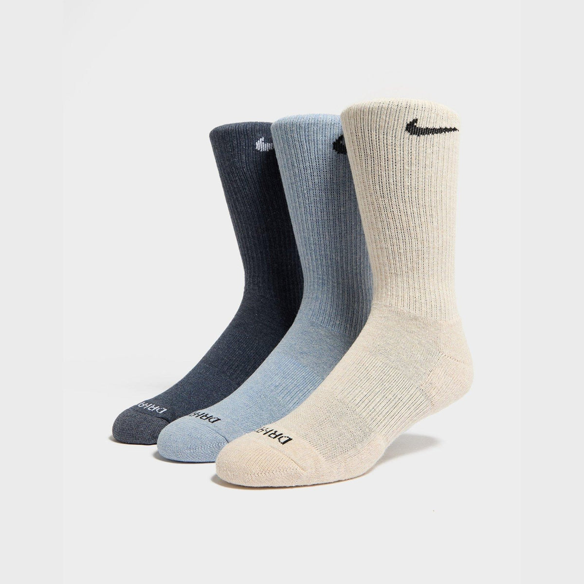 Everyday Plus Cushioned Training Crew Socks (3 Pack) Image 1 - LUZACTIVE - AUSTRALIA