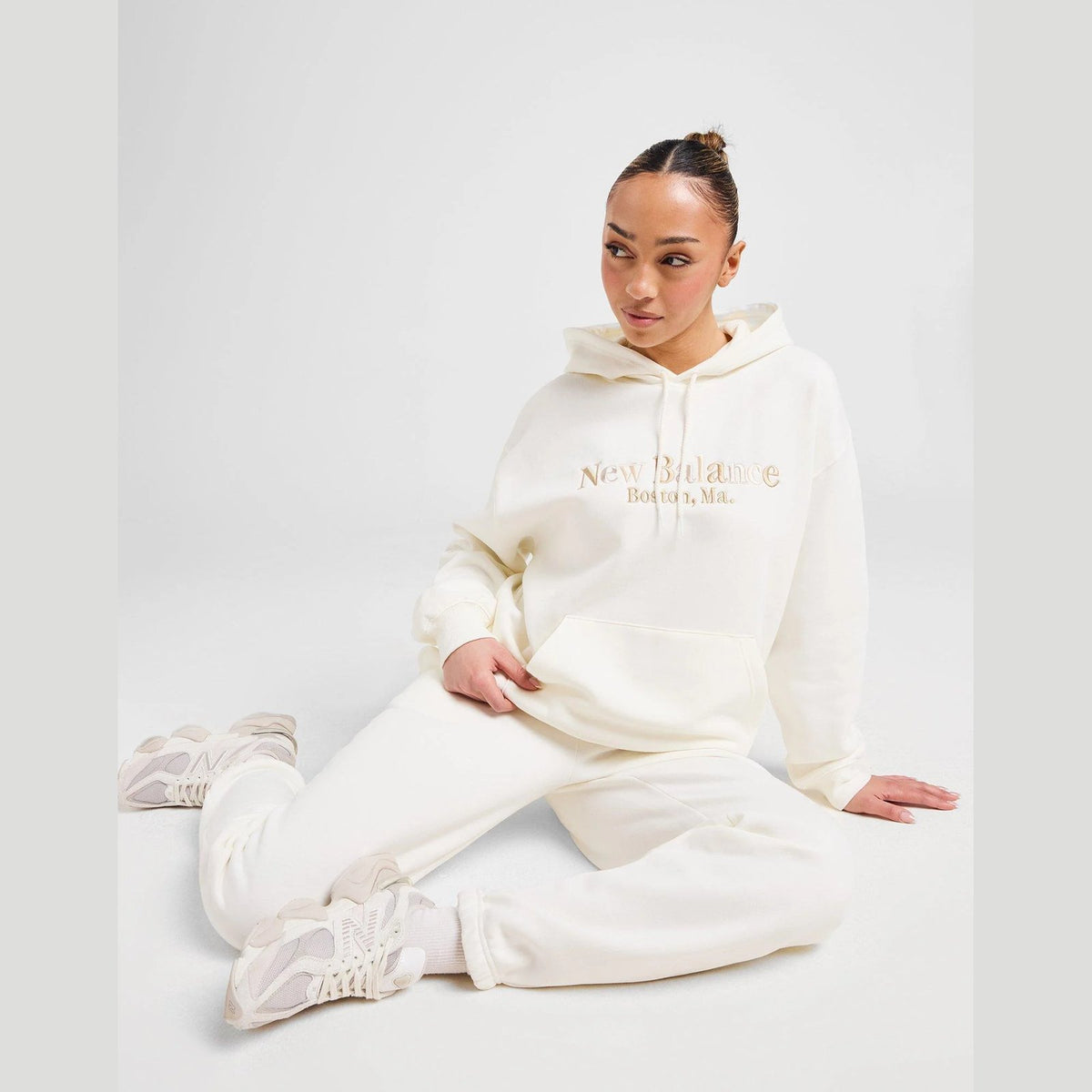 Tones Oversized Hoodie Image 1 - LUZACTIVE - AUSTRALIA
