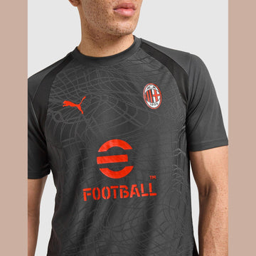 AC Milan Training Shirt Image 2 - LUZACTIVE - AUSTRALIA