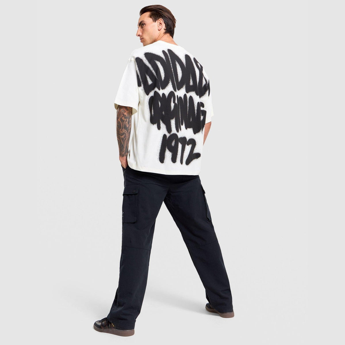 Airbrush Logo Typography T-Shirt Image 1 - LUZACTIVE - AUSTRALIA