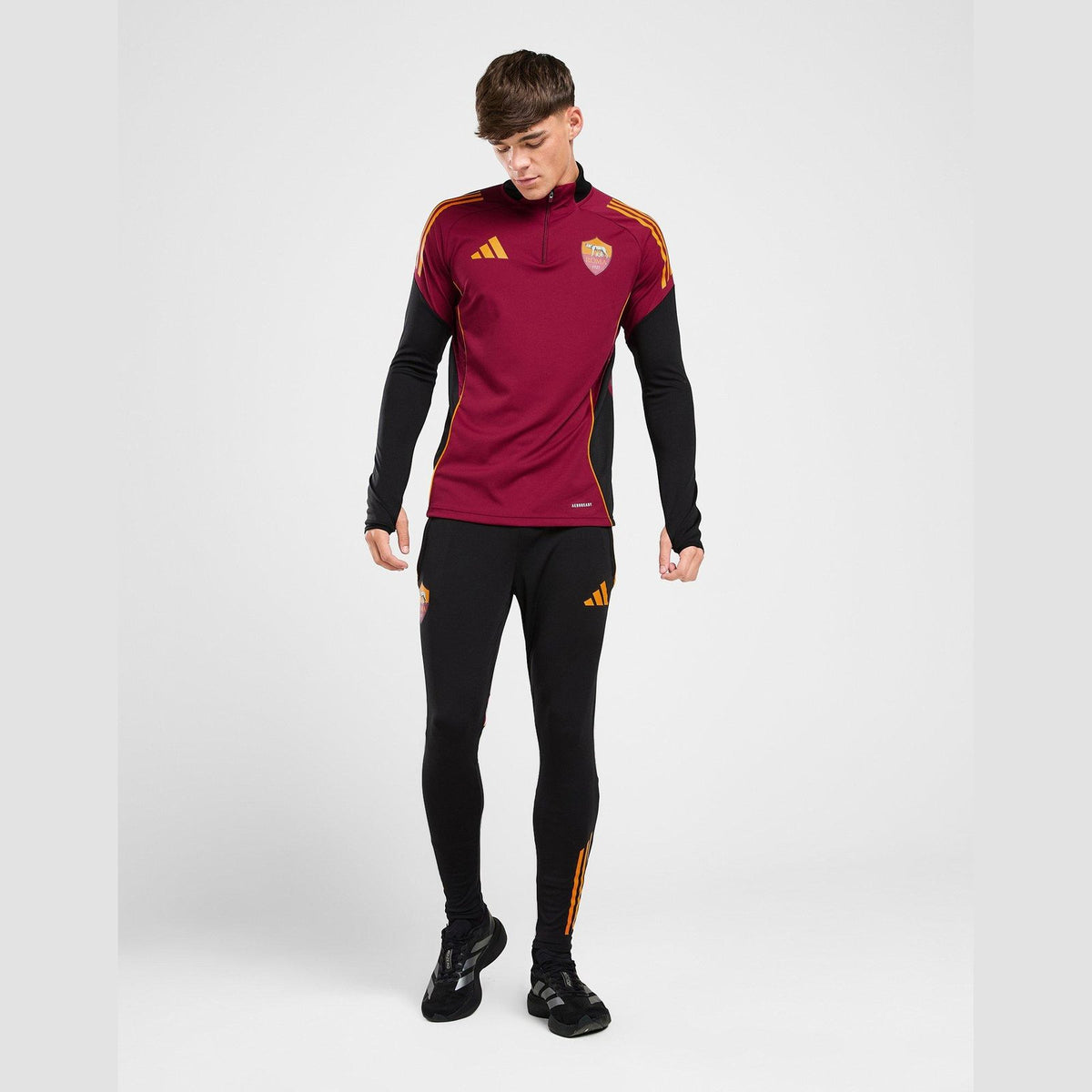 AS Roma Training Track Pants Image 1 - LUZACTIVE - AUSTRALIA