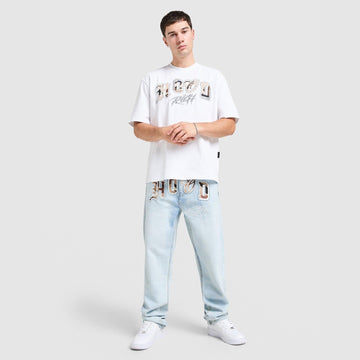 Camo Iron Denim Jeans Image 2 - LUZACTIVE - AUSTRALIA