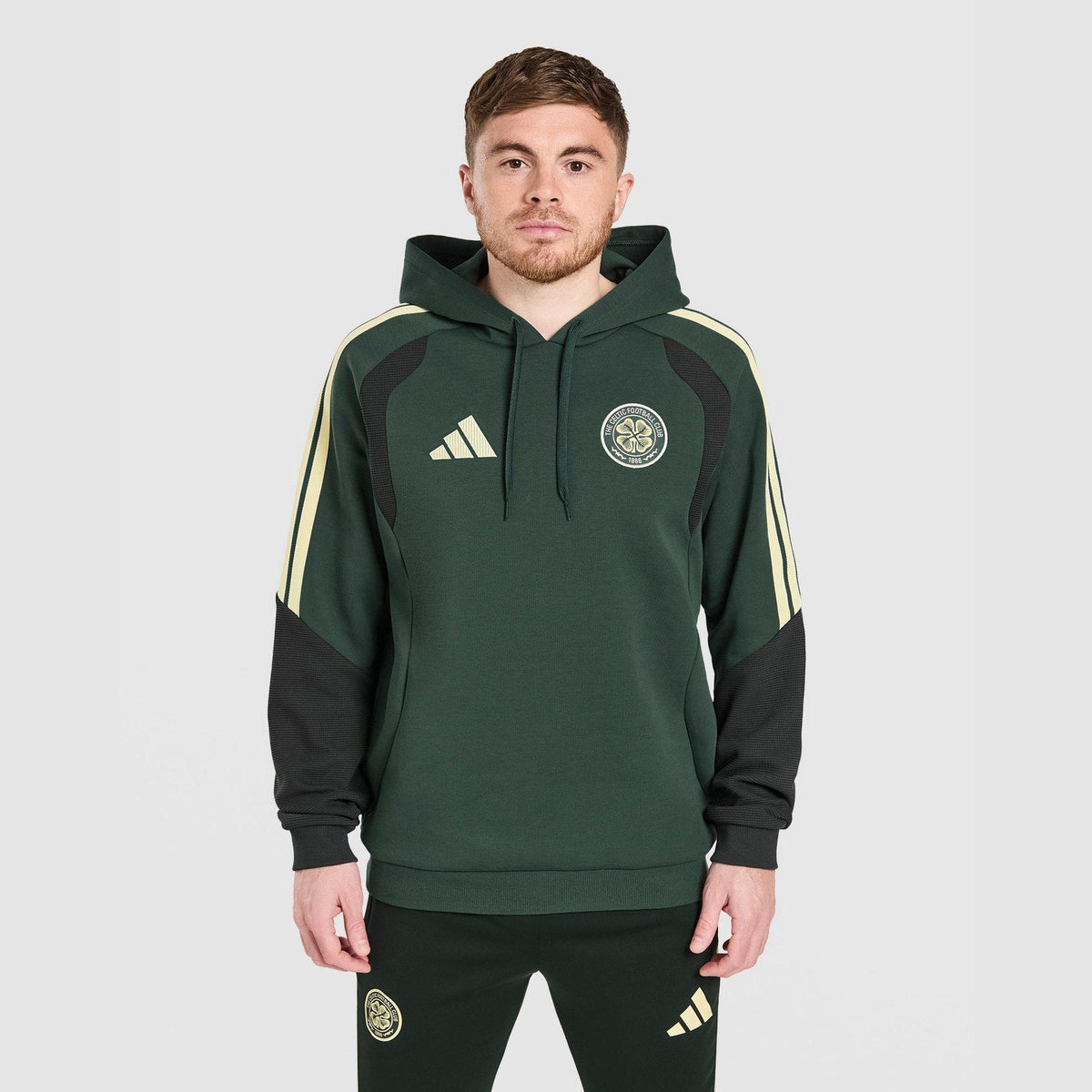 Celtic FC Tiro 26 Training Hoodie Image 1 - LUZACTIVE - AUSTRALIA