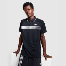 Chest Stripes Slim Polo Shirt Image 1 - LUZACTIVE - AUSTRALIA