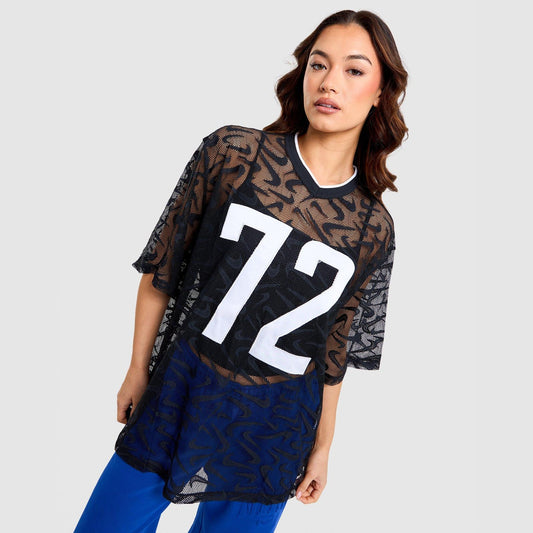 Chill Lace Oversized Jersey Image 1 - LUZACTIVE - AUSTRALIA