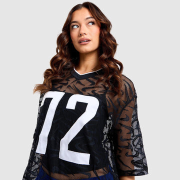 Chill Lace Oversized Jersey Image 2 - LUZACTIVE - AUSTRALIA
