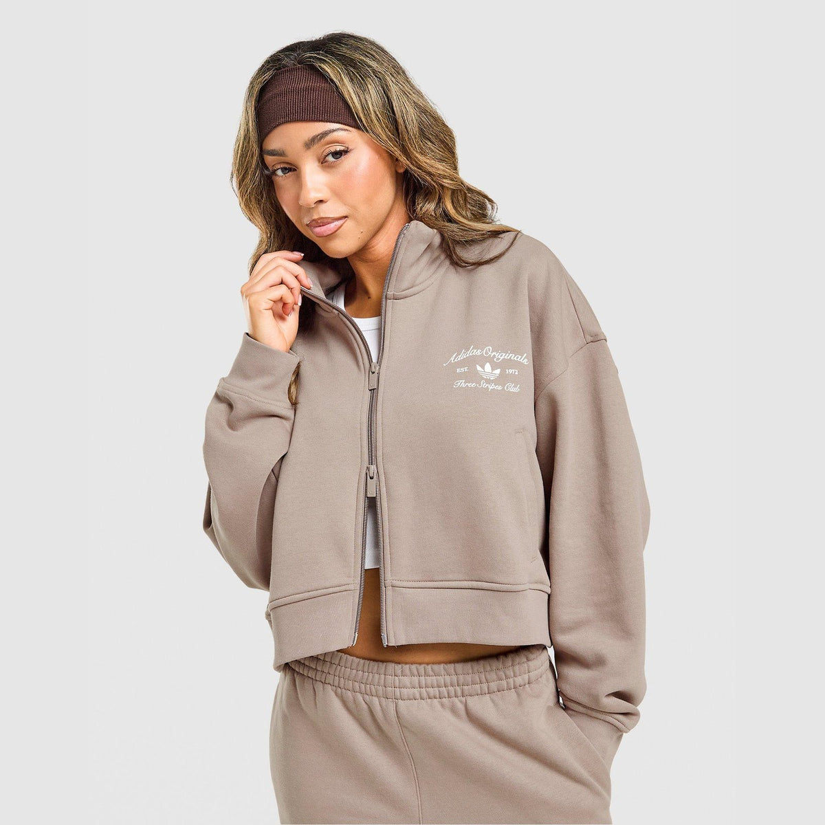 Club Full-Zip Track Top Image 1 - LUZACTIVE - AUSTRALIA