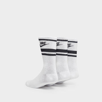 Dri-FIT Everyday Essential Crew Socks (3 Pack) Image 2 - LUZACTIVE - AUSTRALIA