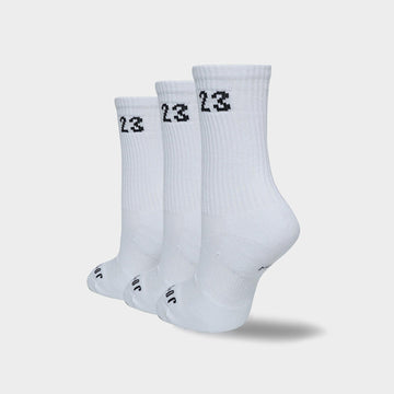 Essentials Crew Socks (3 Pack) Image 2 - LUZACTIVE - AUSTRALIA
