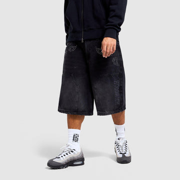 Eterno Denim Shorts Image 2 - LUZACTIVE - AUSTRALIA