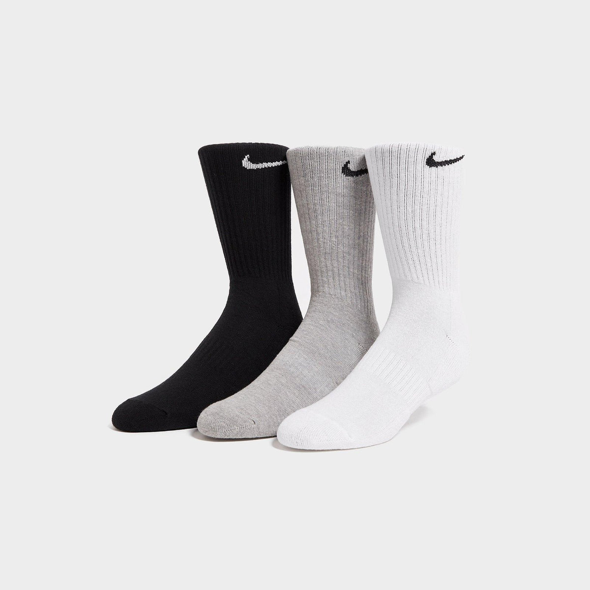 Everyday Cushioned Training Crew Socks (3 Pairs) Image 1 - LUZACTIVE - AUSTRALIA