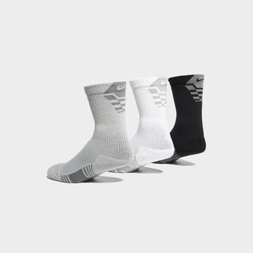 Everyday Elevated Sport Crew Socks (3 Pairs) Image 2 - LUZACTIVE - AUSTRALIA