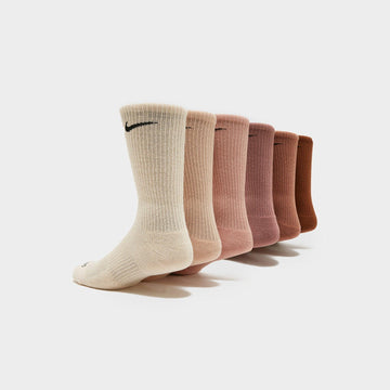 Everyday Plus Crew Socks 6 Pack Image 2 - LUZACTIVE - AUSTRALIA