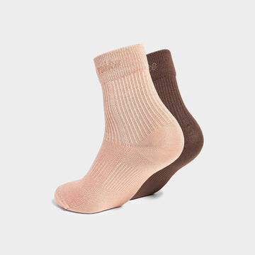 Everyday Plus Lightweight Crew Socks (2 Pack) Image 2 - LUZACTIVE - AUSTRALIA