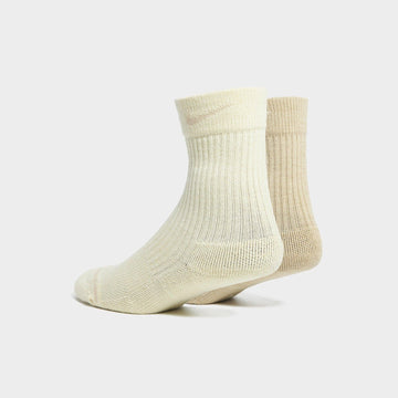 Everyday Wool Cushioned Crew Socks (2 Pack) Image 2 - LUZACTIVE - AUSTRALIA