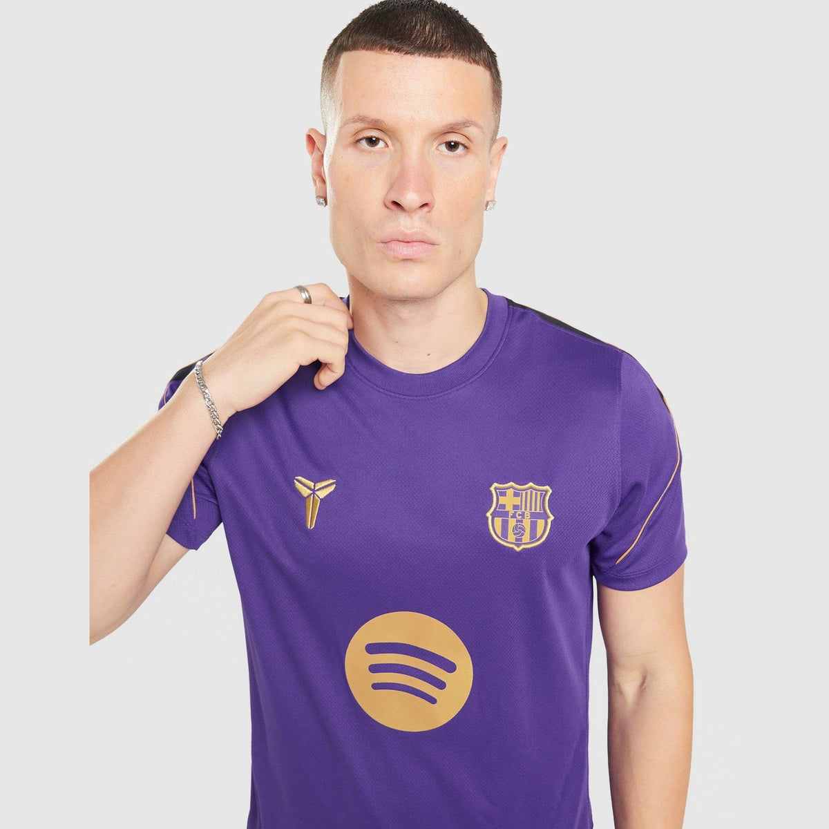FC Barcelona Strike Shirt Image 1 - LUZACTIVE - AUSTRALIA