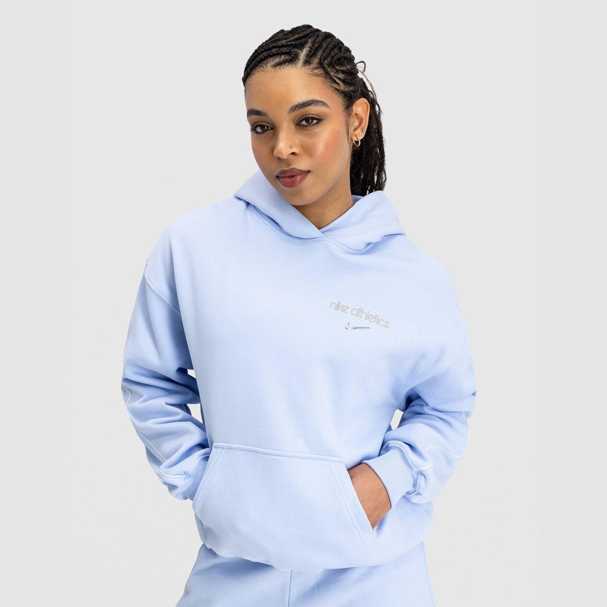 Fleece Oversized Hoodie Image 1 - LUZACTIVE - AUSTRALIA