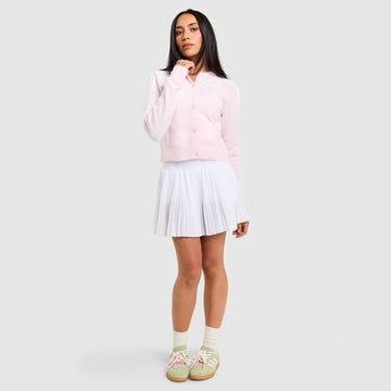 Fluffy Knit 3-Stripes Cardigan Image 2 - LUZACTIVE - AUSTRALIA