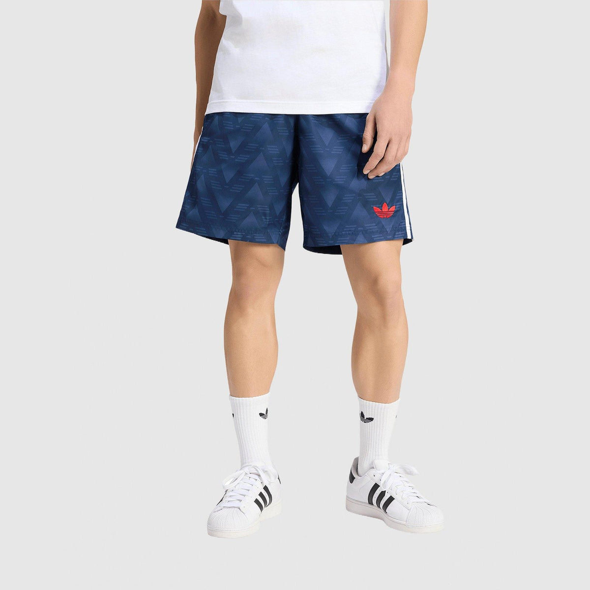 Football 3-Stripes Shorts Image 1 - LUZACTIVE - AUSTRALIA