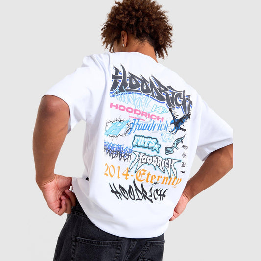 Graffitti Oversized T-Shirt Image 1 - LUZACTIVE - AUSTRALIA