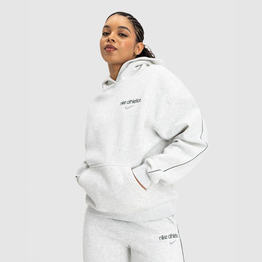 Gym Life Swoosh Fleece Oversized Hoodie Image 1 - LUZACTIVE - AUSTRALIA