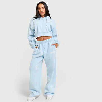 Haze Cropped Full-Zip Hoodie Image 2 - LUZACTIVE - AUSTRALIA
