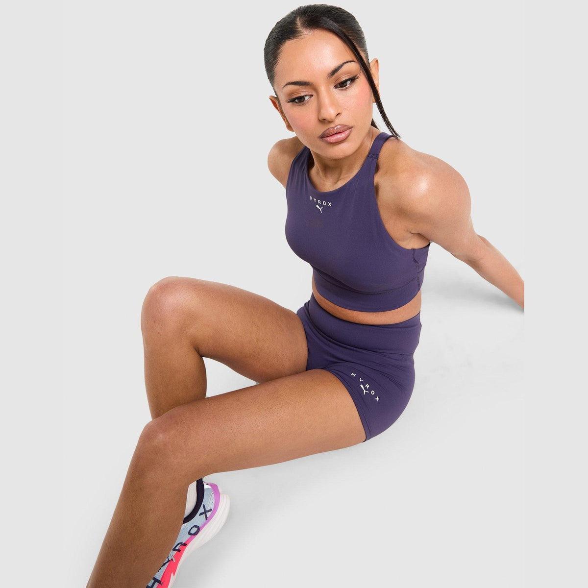 HYROX Luxe Shorts Image 1 - LUZACTIVE - AUSTRALIA