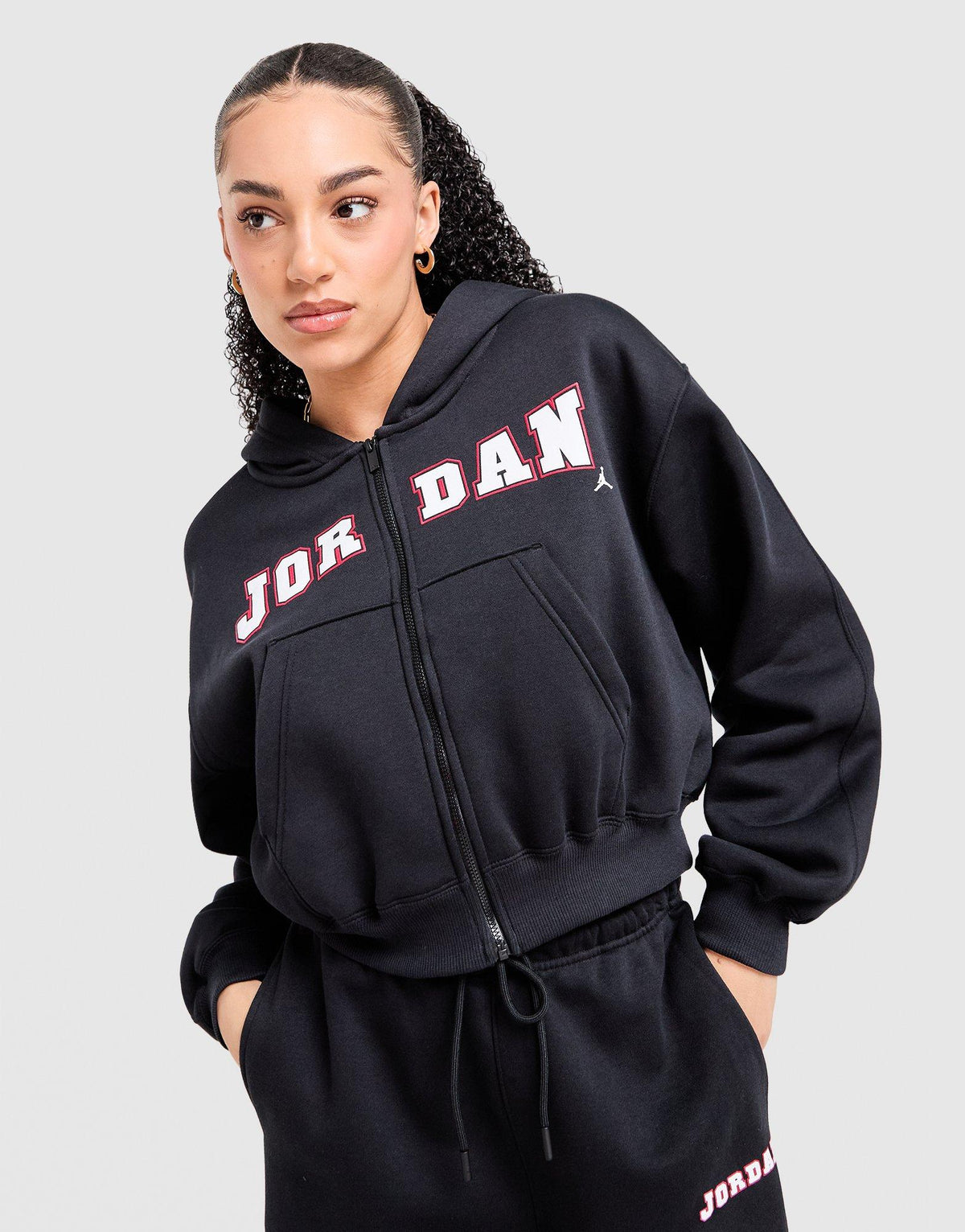Brooklyn Oversized Full-Zip Hoodie Image 1 - LUZACTIVE - AUSTRALIA