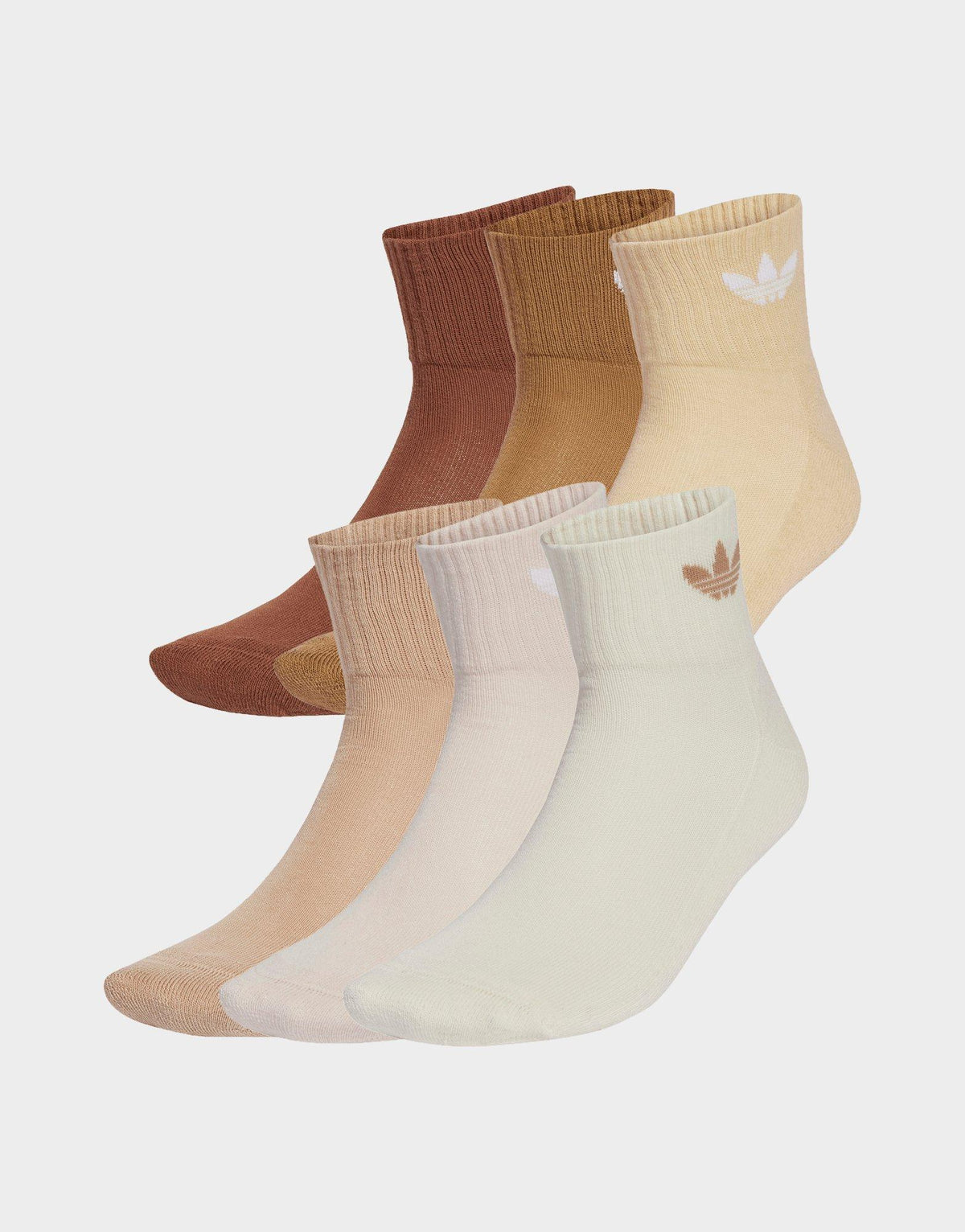 Trefoil Mid Ankle Socks (6 Pack) Image 1 - LUZACTIVE - AUSTRALIA