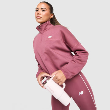 Logo 1/4 Zip Fleece Image 2 - LUZACTIVE - AUSTRALIA