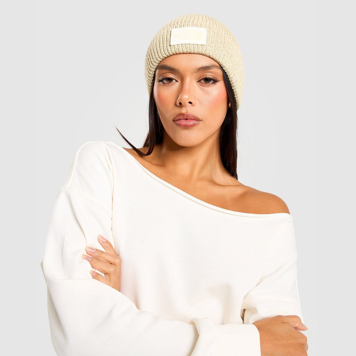 Logo Box Cuffed Beanie Image 1 - LUZACTIVE - AUSTRALIA
