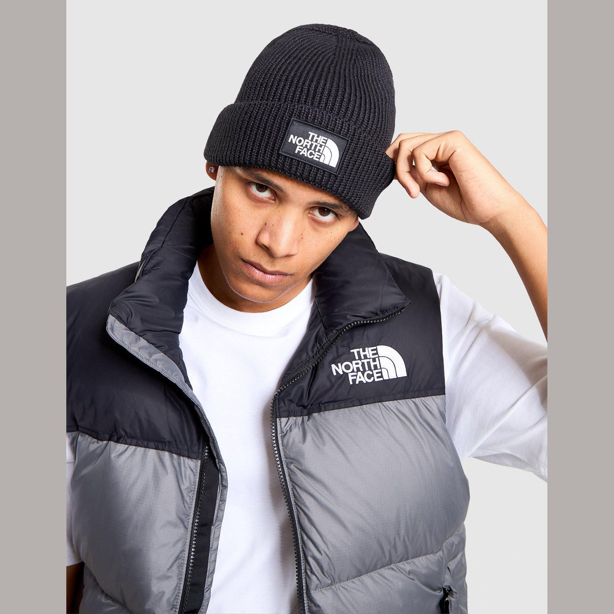 Logo Box Cuffed Beanie Image 1 - LUZACTIVE - AUSTRALIA