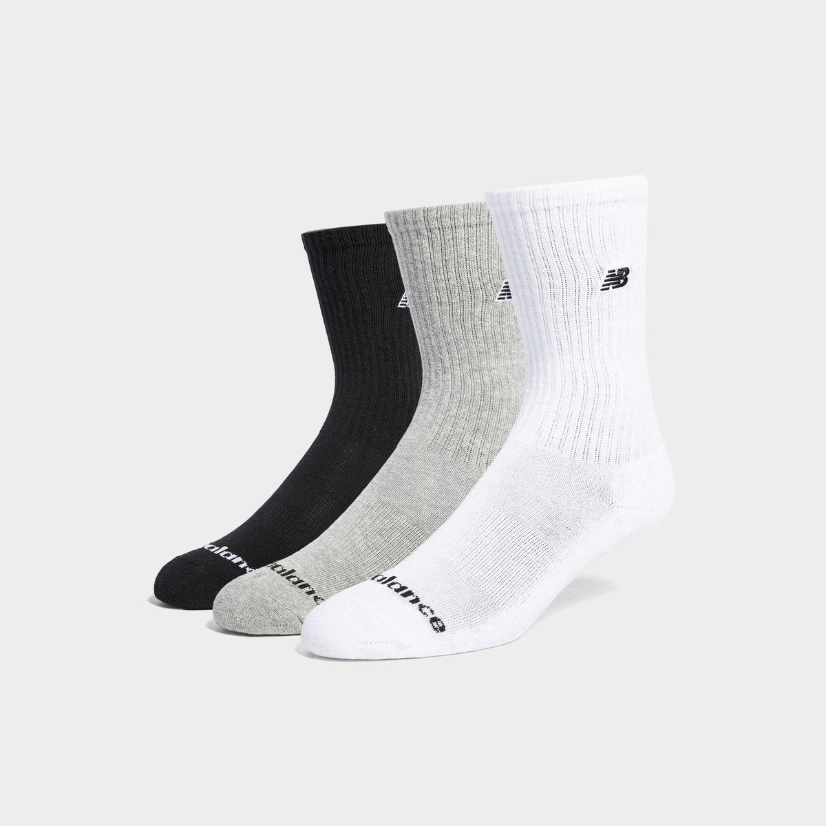 Logo Crew Socks (3 Pack) Image 1 - LUZACTIVE - AUSTRALIA