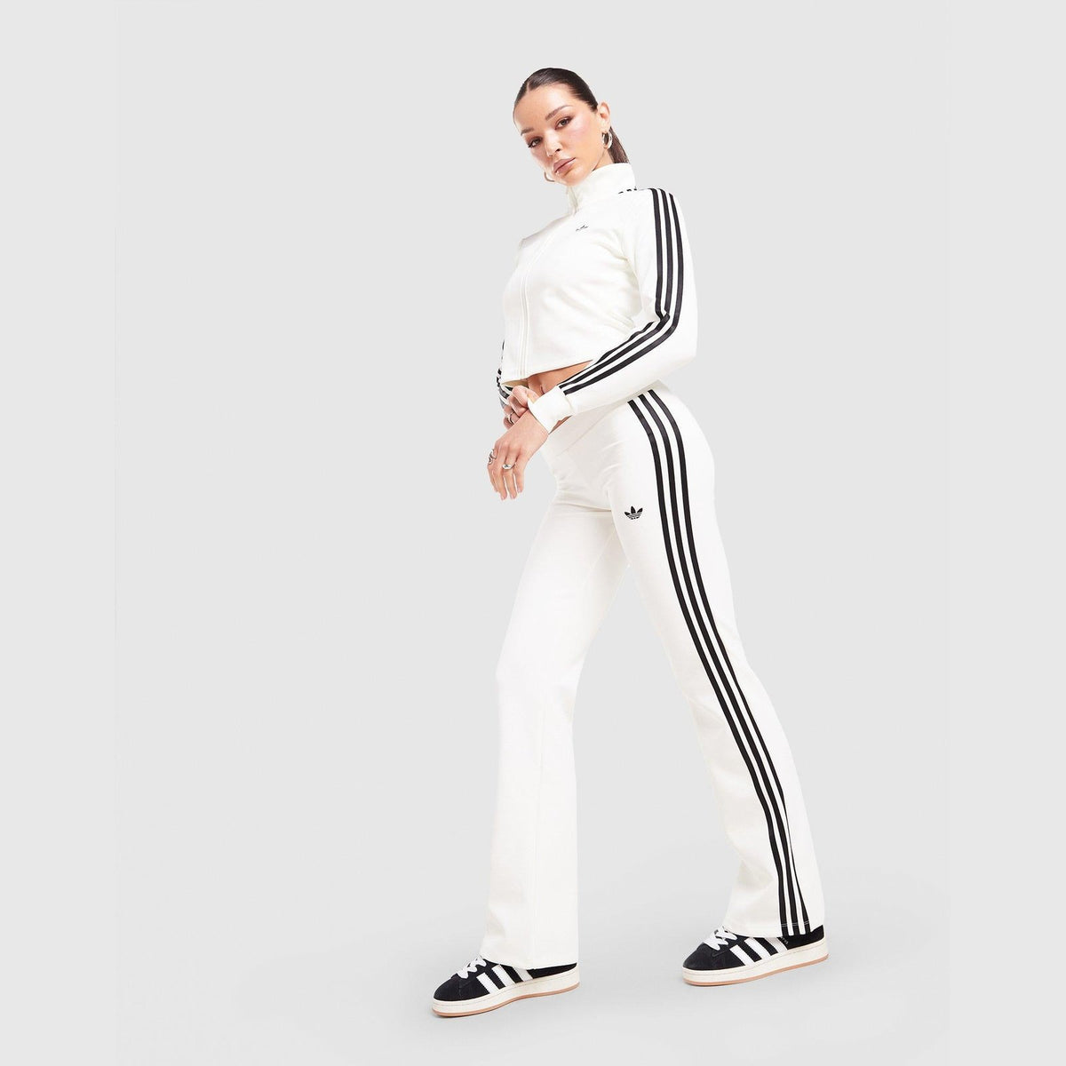 Low Rise 3-Stripes Track Pants Image 1 - LUZACTIVE - AUSTRALIA