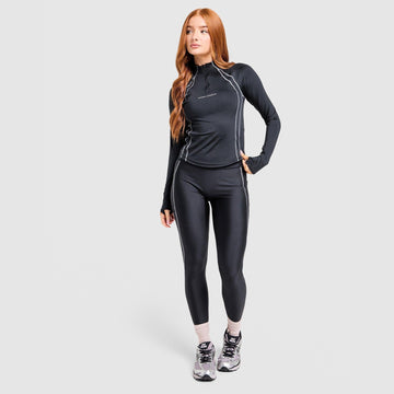 Luxe 1/4 Zip Top Image 2 - LUZACTIVE - AUSTRALIA