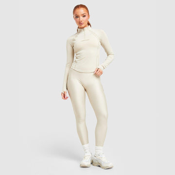 Luxe 1/4 Zip Top Image 2 - LUZACTIVE - AUSTRALIA