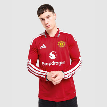 Manchester United FC 2026/27 Long Sleeve Home Shirt Image 2 - LUZACTIVE - AUSTRALIA