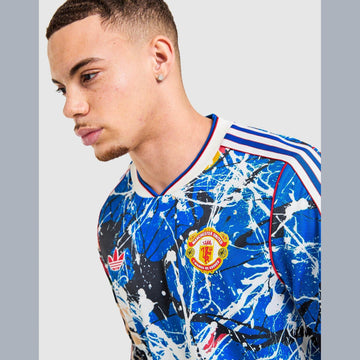 Manchester United FC x The Stone Roses Long Sleeve Shirt Image 2 - LUZACTIVE - AUSTRALIA