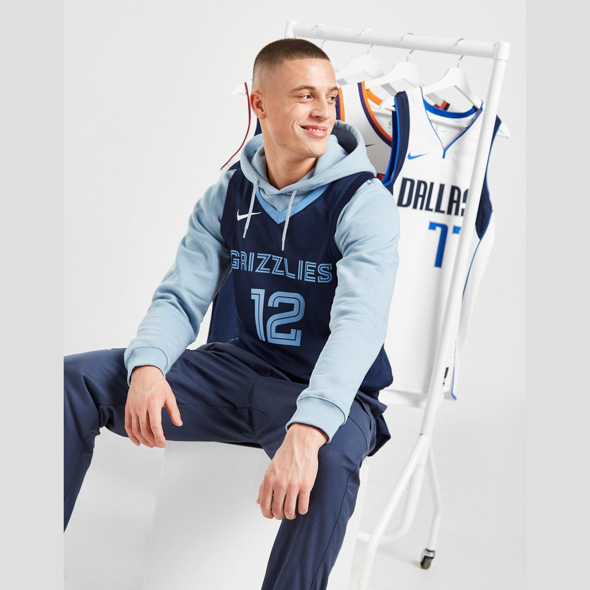 Memphis Grizzlies Morant #12 Swingman Jersey Image 1 - LUZACTIVE - AUSTRALIA
