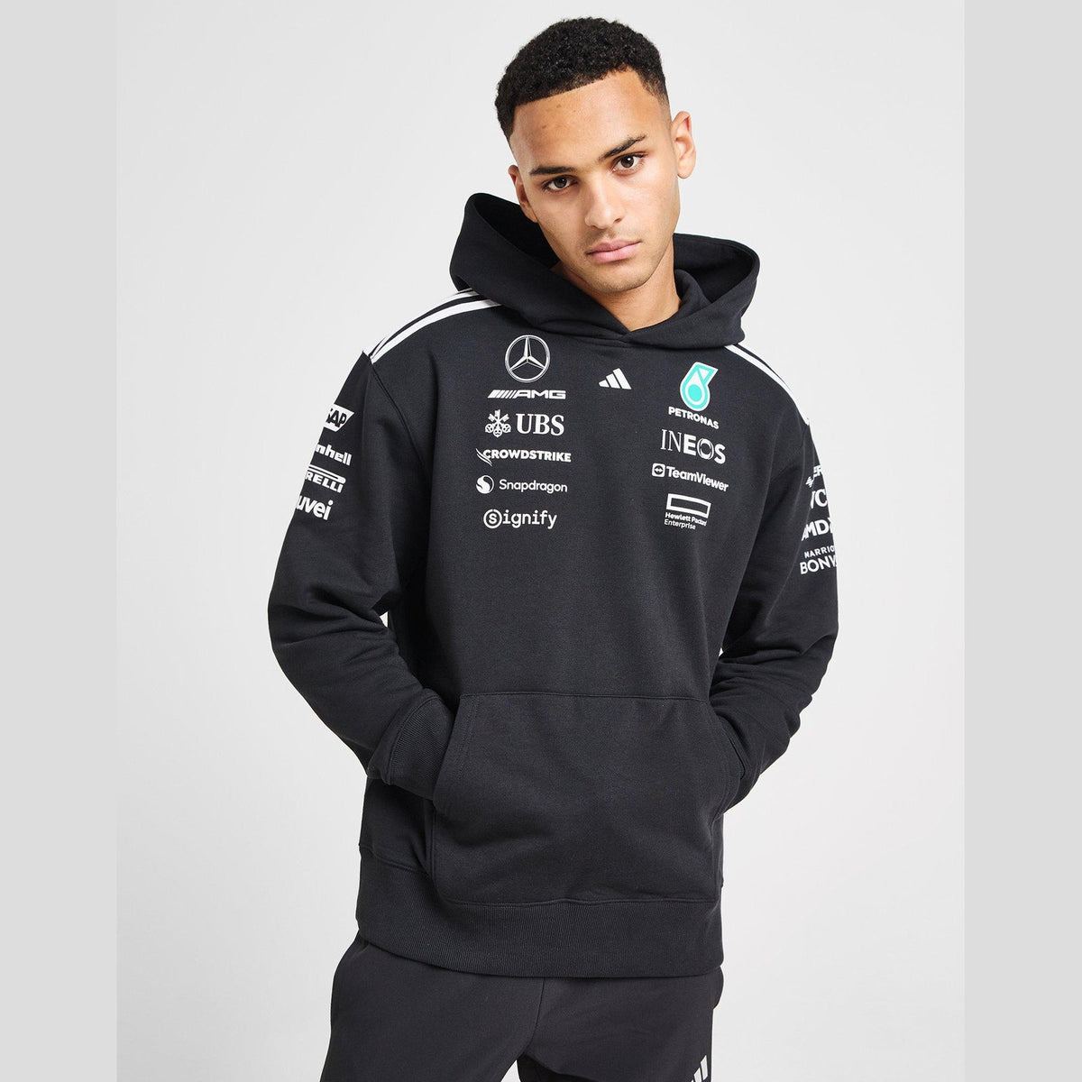 Mercedes AMG Petronas F1 Team Hoodie Image 1 - LUZACTIVE - AUSTRALIA