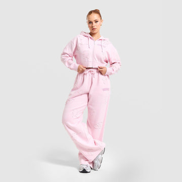 Mist Oversized Full-Zip Hoodie Image 2 - LUZACTIVE - AUSTRALIA