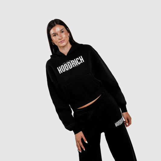 Mono Boxy Overhead Hoodie Image 1 - LUZACTIVE - AUSTRALIA