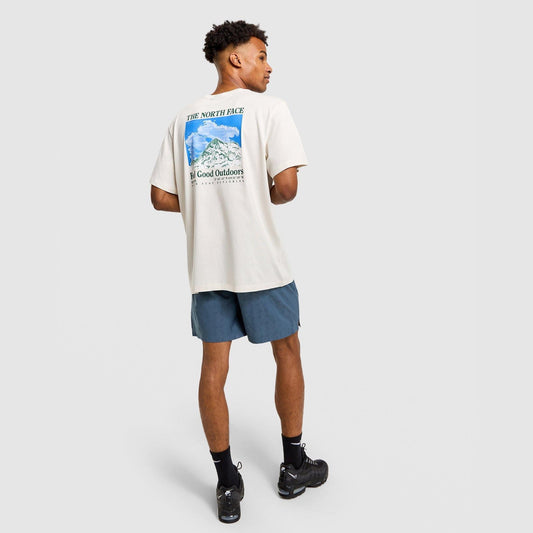 Mountain Graphic Relaxed T-Shirt Image 1 - LUZACTIVE - AUSTRALIA