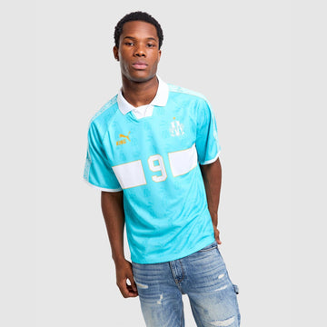 Olympique de Marseille Retro Shirt Image 2 - LUZACTIVE - AUSTRALIA