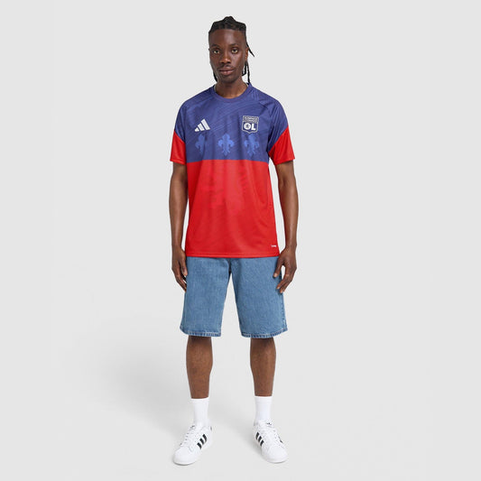Olympique Lyon Pre Match Shirt Image 1 - LUZACTIVE - AUSTRALIA