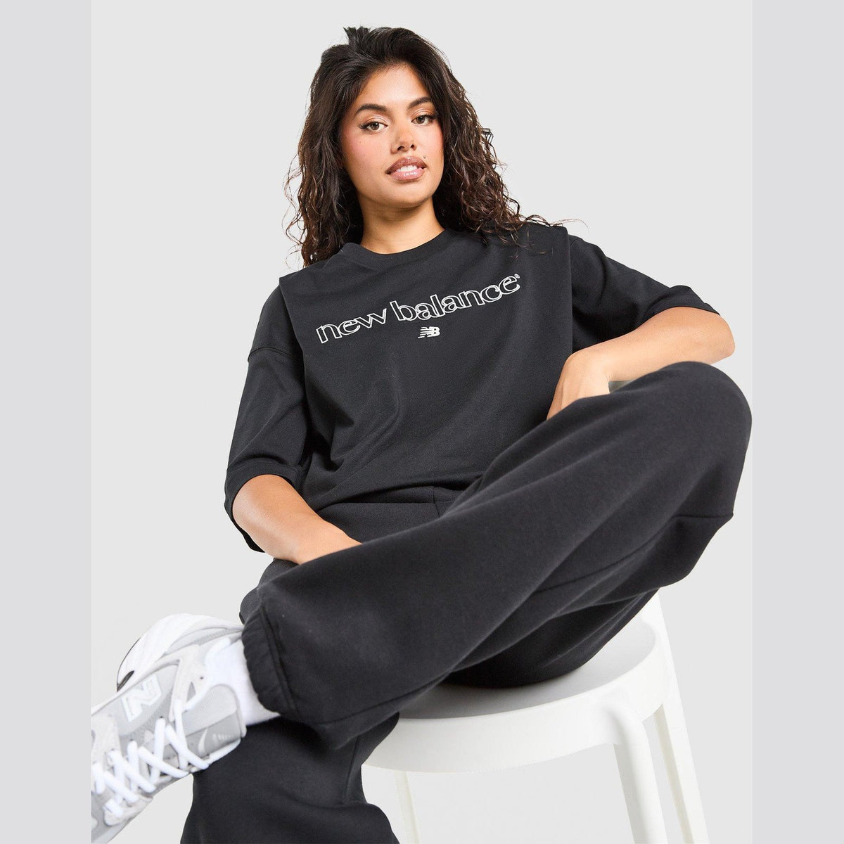 Outline Oversized T-Shirt Image 1 - LUZACTIVE - AUSTRALIA